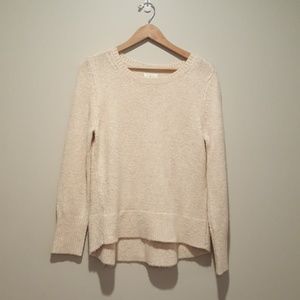 Lou & Grey oatmeal soft neutral sweater